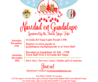 Navidad en Guadalupe Flyer