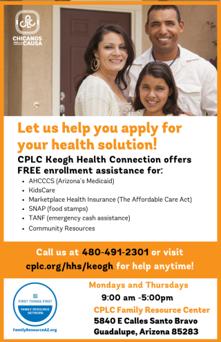 CPLC provides FREE enrollment assistance for health care solutions